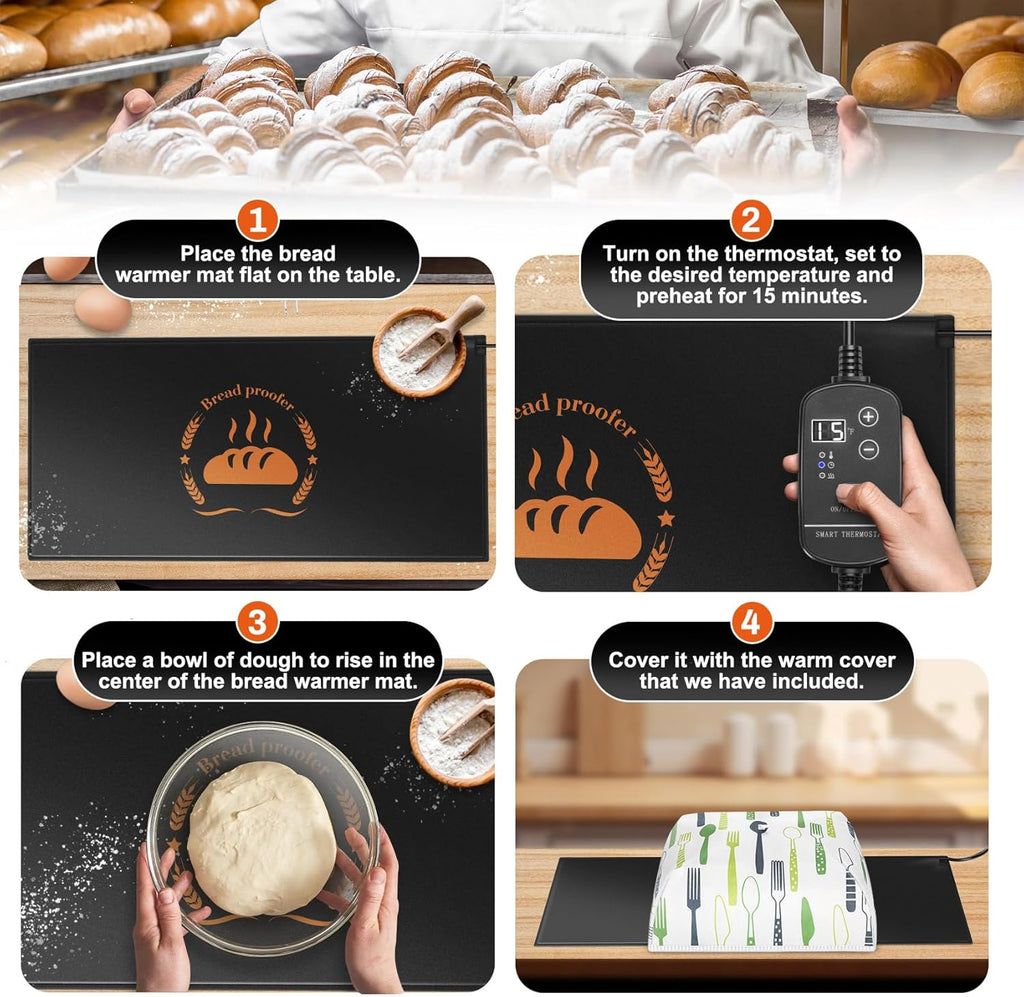 59°F - 140°F Adjustable Dough Proofing Heating Mat N803215