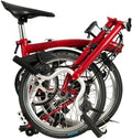 C Line 3 Speed Folding Bike with Battery Lighting (House Red) U6625