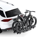 2" Hitch Mounted Platform Bike Rack, 200 Lbs Max Loading G6080