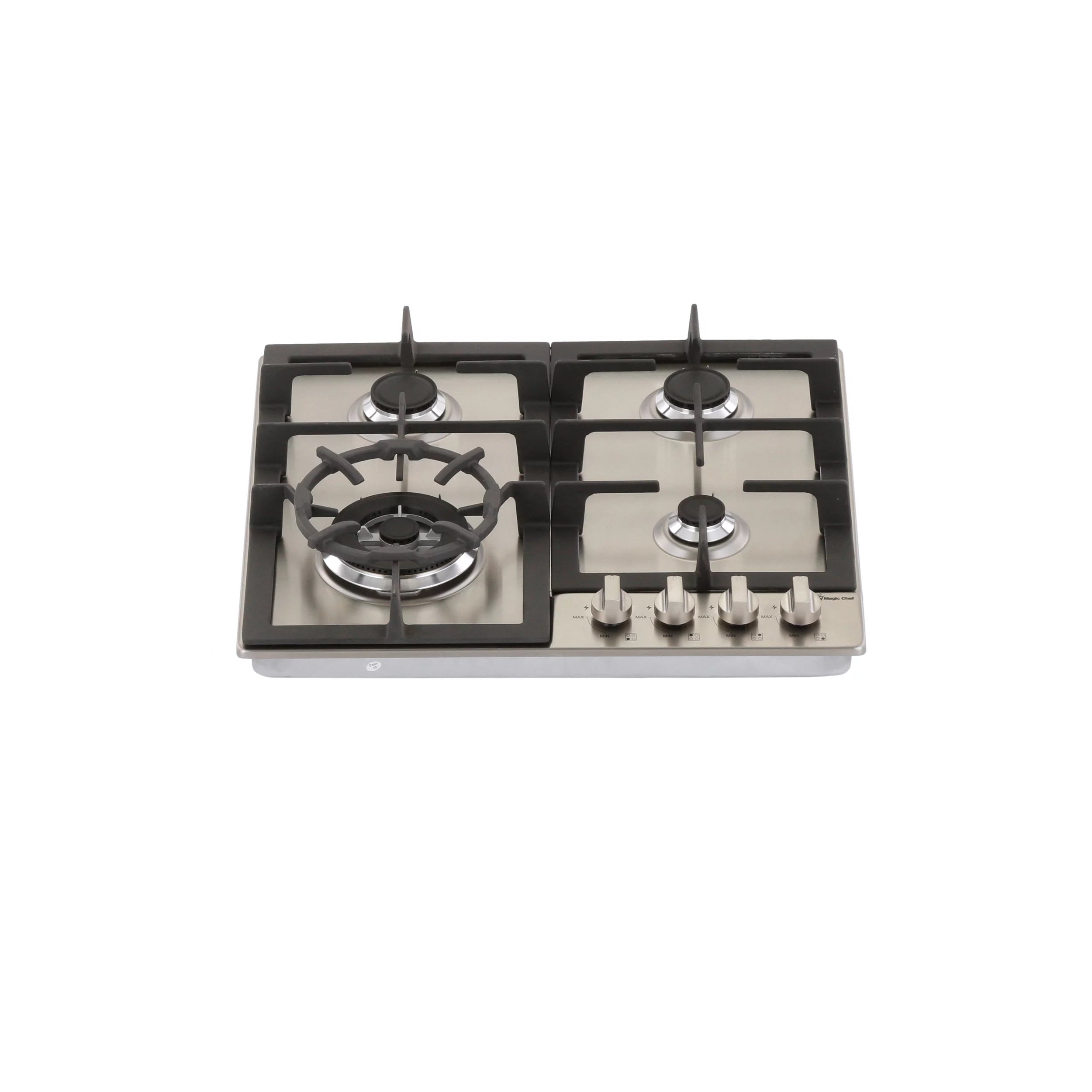 24 Inch Gas Cooktop with 4 Burners, Stainless Steel I735