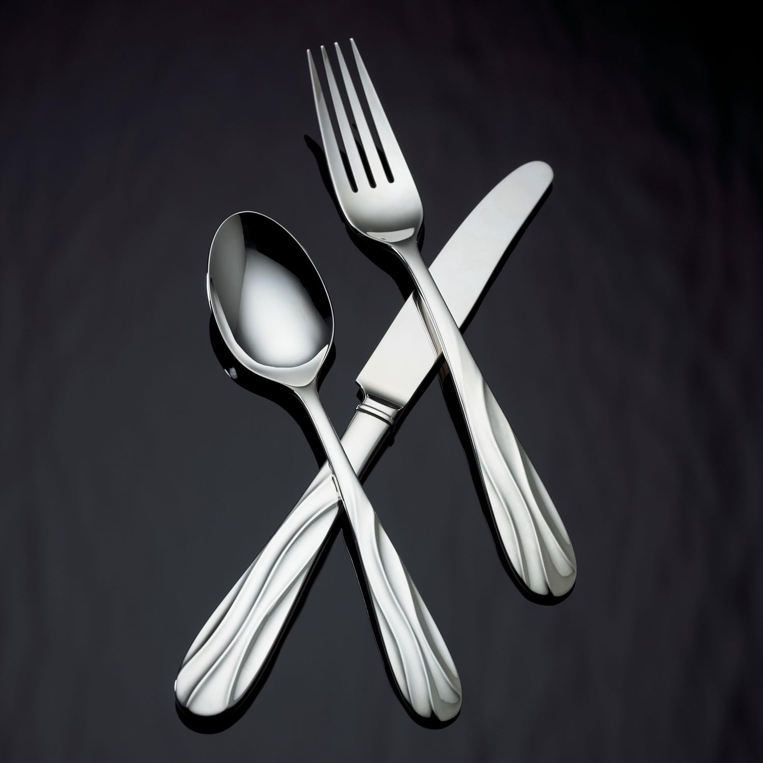 65-Piece 18/10 Stainless Flatware Set R55049