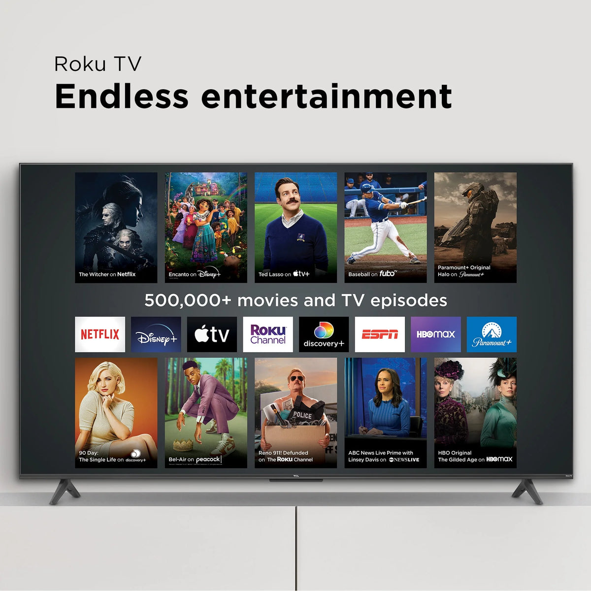 55 Class 4K UHD HDR Smart Roku TV M450