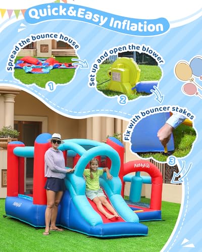 Bounce House with Slide Q878