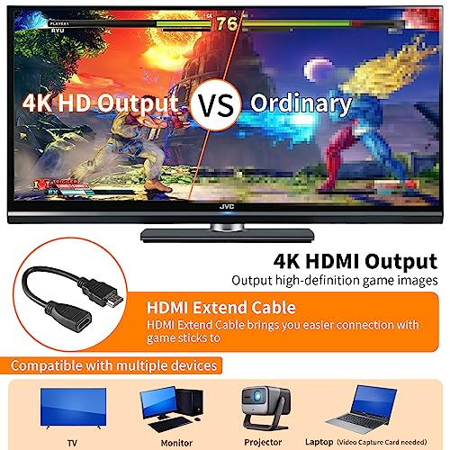 Wireless Retro Game Console with 20,000 Games and Dual 2.4G Wireless Controllers X8816