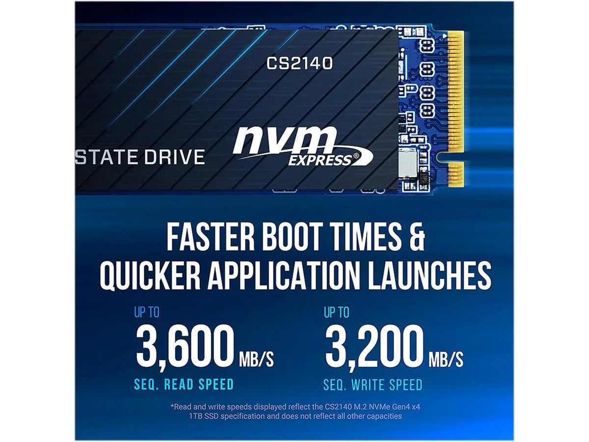 1TB PCI-Express 4.0 x4 NVMe Internal Solid State Drive M2428