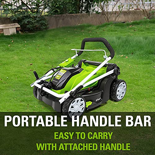 10 Amp 17-Inch Corded Electric Lawn Mower Y314174