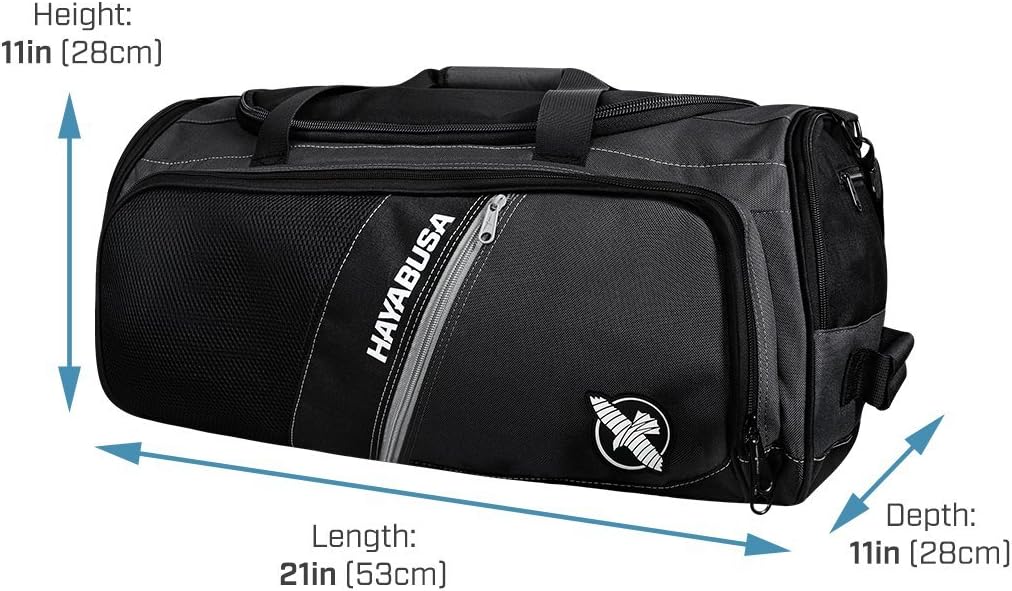 Black/Grey 50L Duffle Bag S785