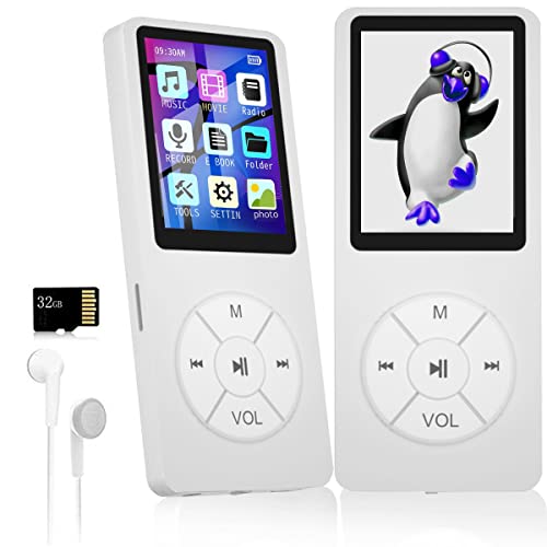 32GB MP3 Player with HD Speaker, Video, Voice Recorder, FM Radio, Photo Viewer, E-Book Player R462