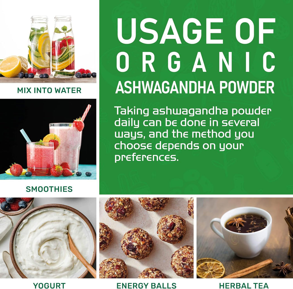Ashwagandha Root Powder 1.25 Pound (20oz) V4327