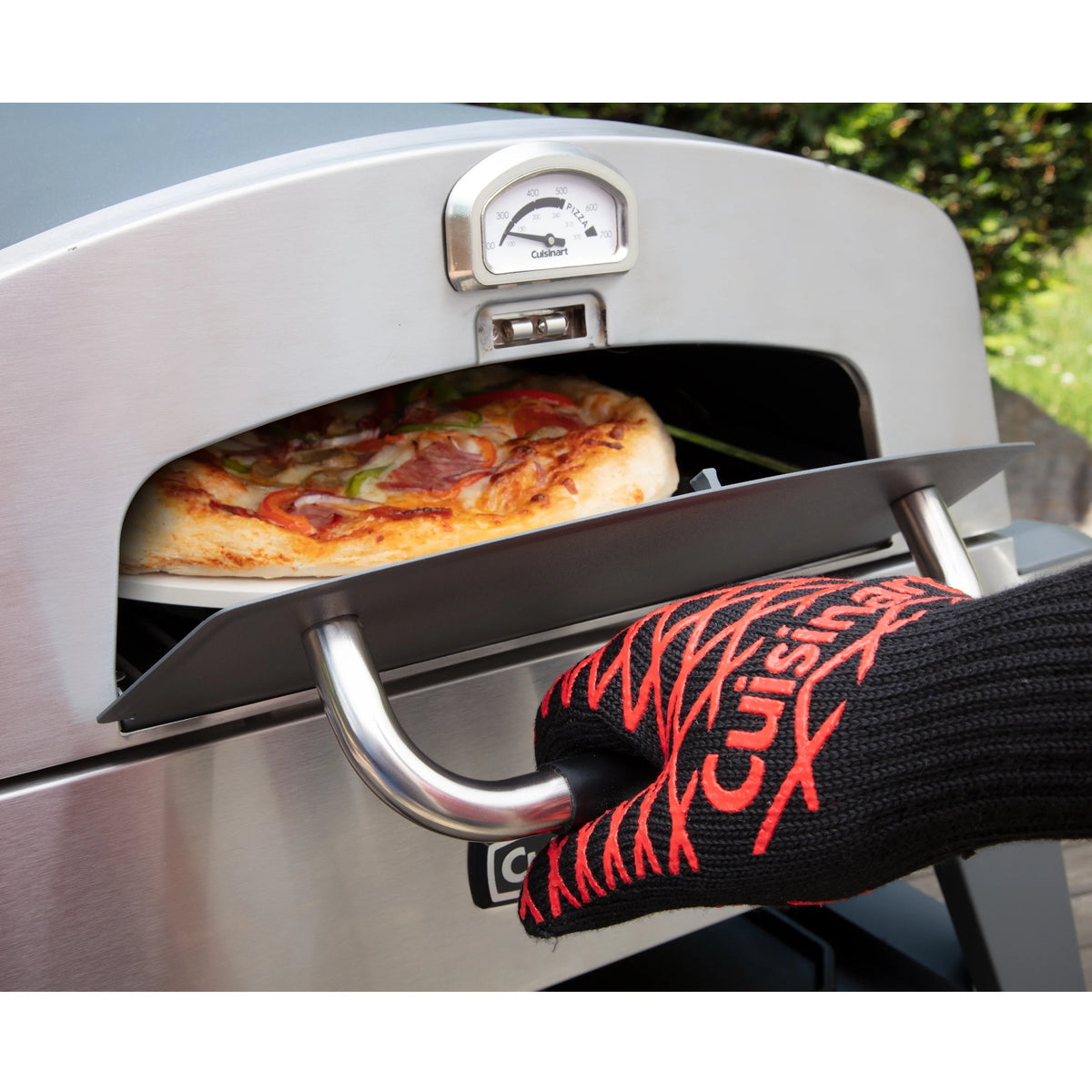 3-in-1 Pizza Oven, Griddle, and Grill B923