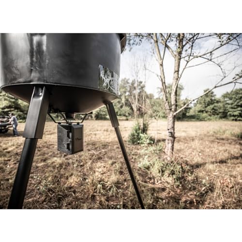 225 lb Quick-Set Game Feeder Bundle with 12V Rechargeable Battery J21122