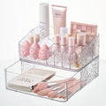 Clear PET Stackable Makeup Organizer Tray Set M59206