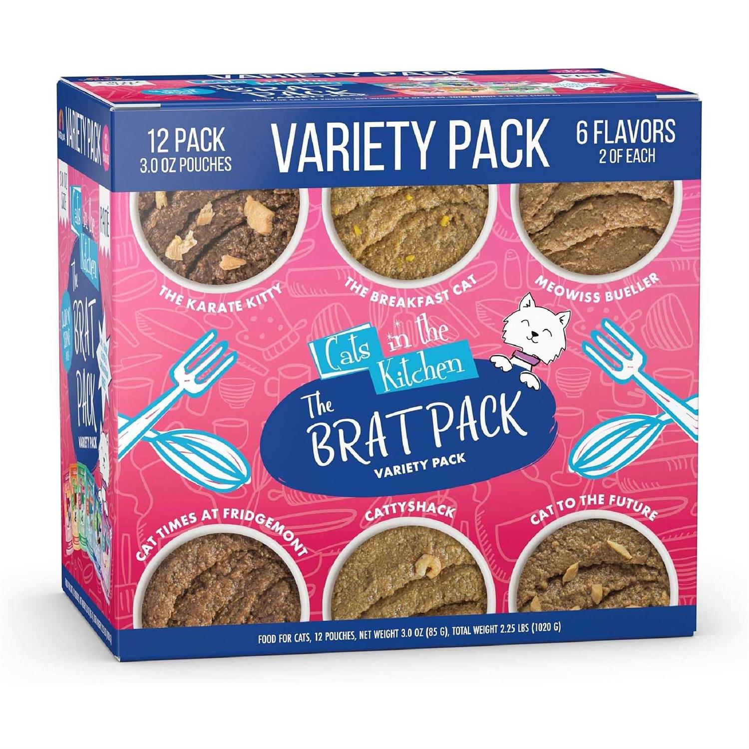 Variety Cat Food Pouches V4769