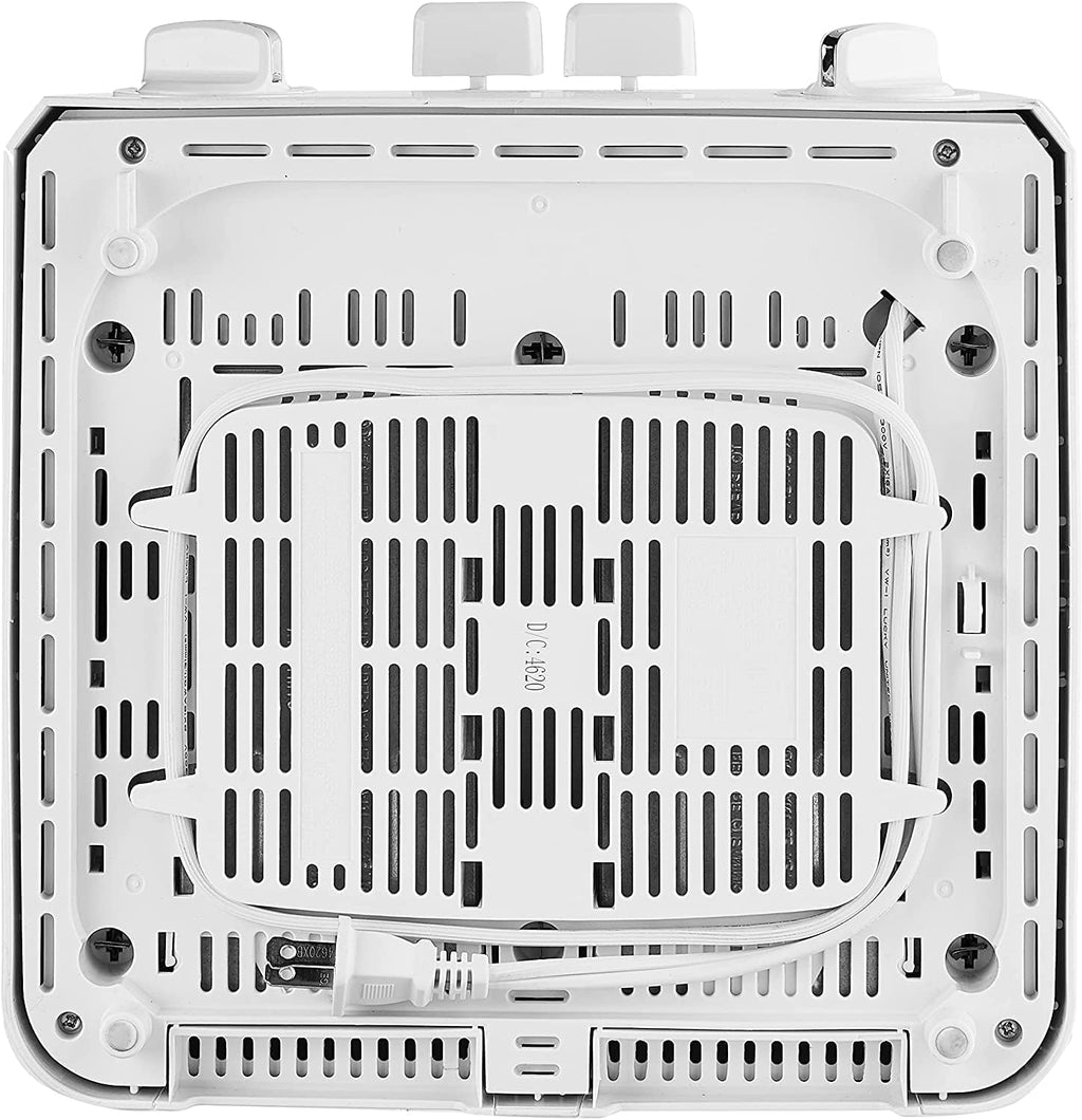White 4-Slice Compact Plastic Toaster G517