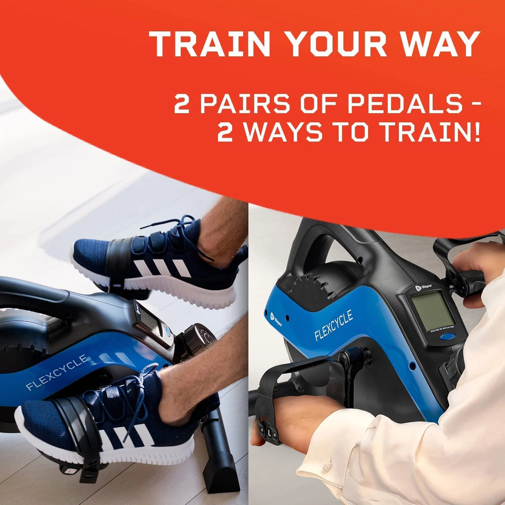 Blue Stationary Bike Pedal Exerciser K781