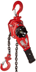 Steel Ratchet Lever Hoist with Hook, 10' Lifting Height, 3/4 Ton Load Capacity A6465