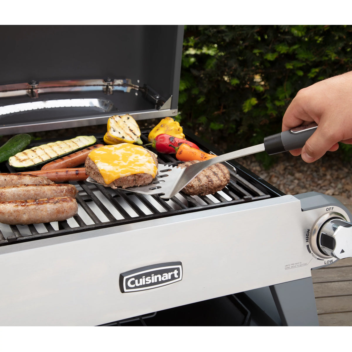 3-in-1 Pizza Oven, Griddle, and Grill B923