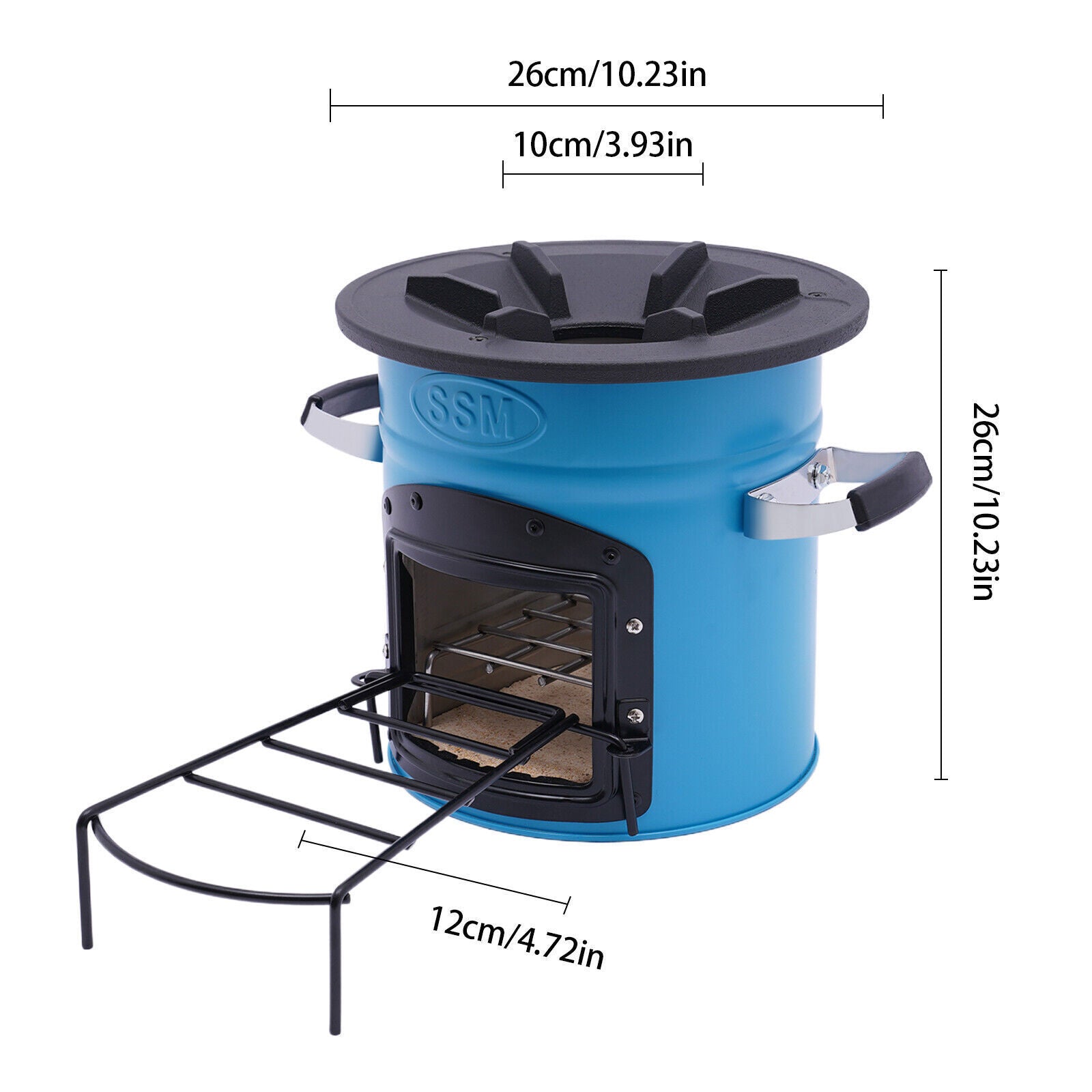 Outdoor Portable Camping Rocket Stove U6682