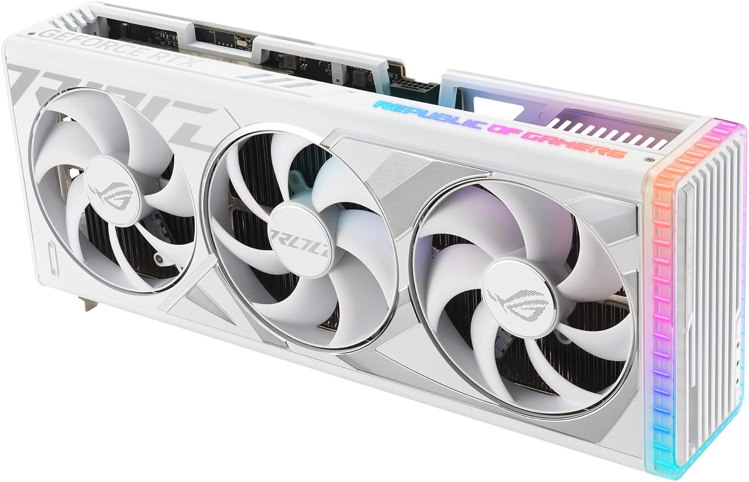 White 16GB GDDR6X PCIe 4.0 Graphics Card W112