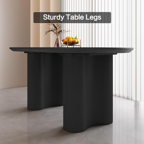 55" Oval Dining Table with 6 Chairs J69240