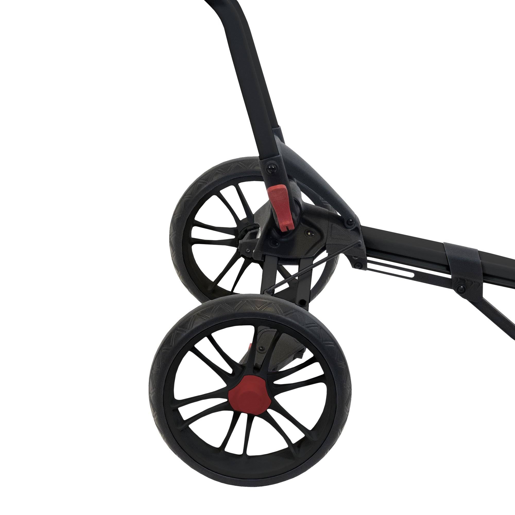 Battleship Grey/Lime Push Cart Y2509