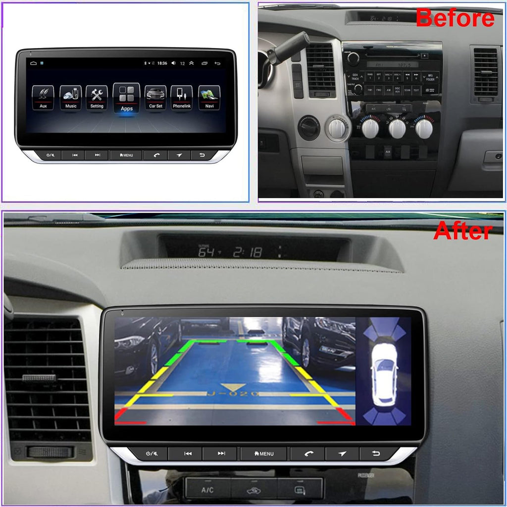 10.25inch Touch Screen in-Dash Navigation System with Wireless Carplay Android Auto N77609