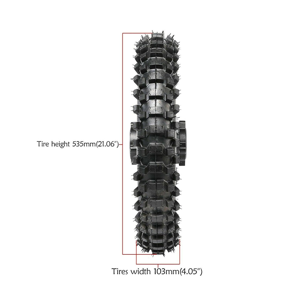 14" Rear Wheel 90/100-14 Tire + Rim for Dirt Bike Pit Bike C613