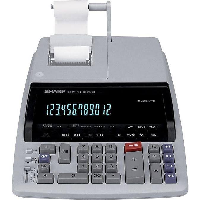 Black/Red Two-Color Printing Calculator U375