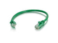 10ft Cat5e Snagless Patch Cable Green Z348042