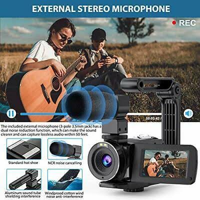 WiFi Vlogging Camera 3x22 IPS Touch Screen Night Vision Ultra HD 1080p 30fps 26MP V77031