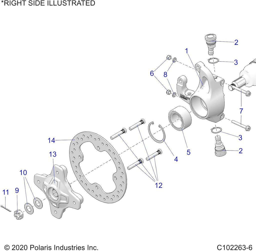 ATV Wheel Hub E548