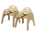 Woodie Chair, 13x22 Seat Height, Carton of 2, Includes Belt Strap O169179
