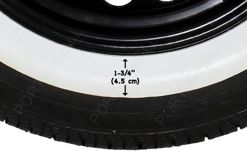 White Walls 15" Tyre Pack of 2 K174