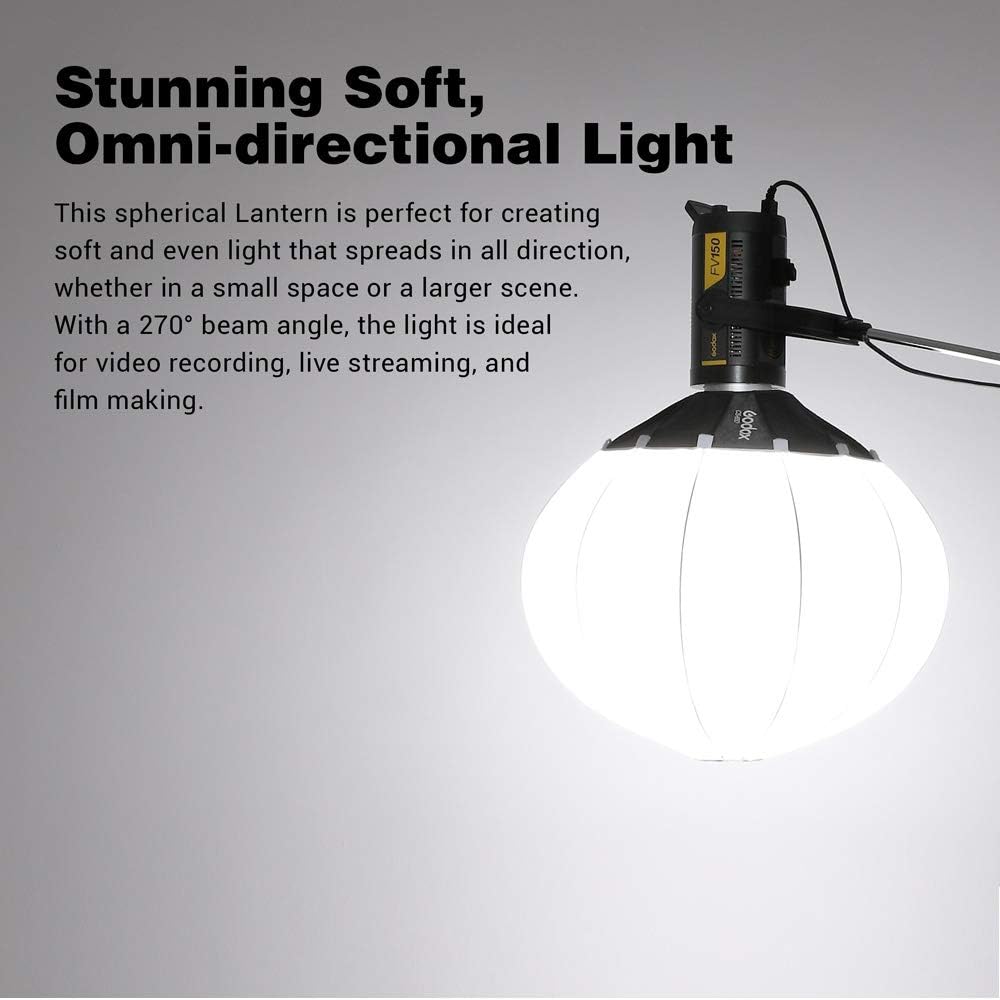 Lantern Softbox Soft Light Modifier for Bowens Mount Light U455