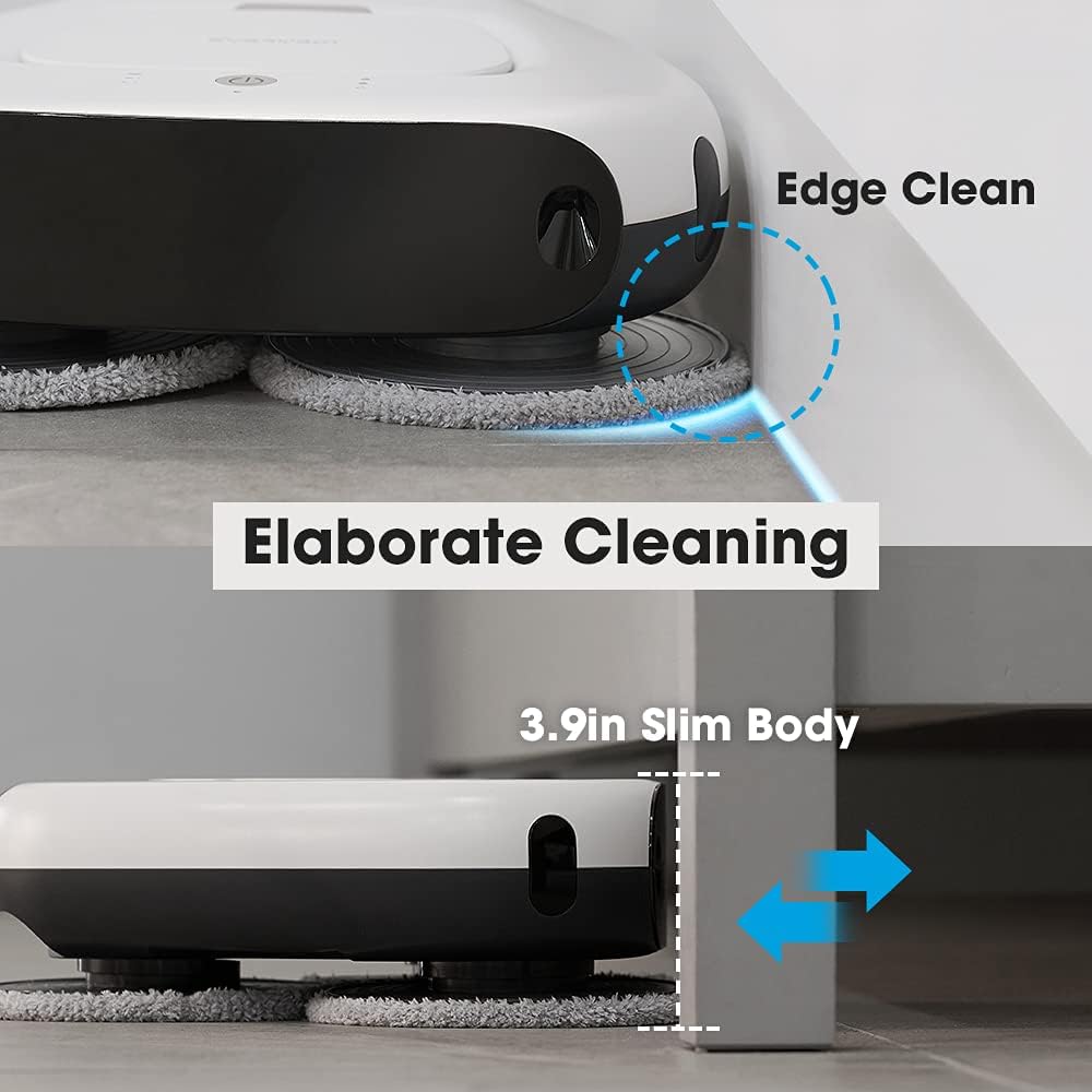 Robot Mop with Triple Spinning Mop Discs N8418