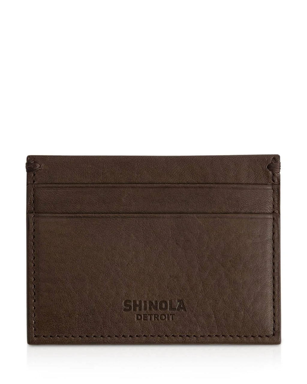 Brown Leather Card Case D160