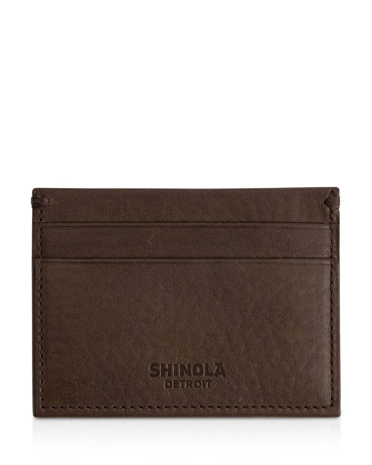 Brown Leather Card Case D160