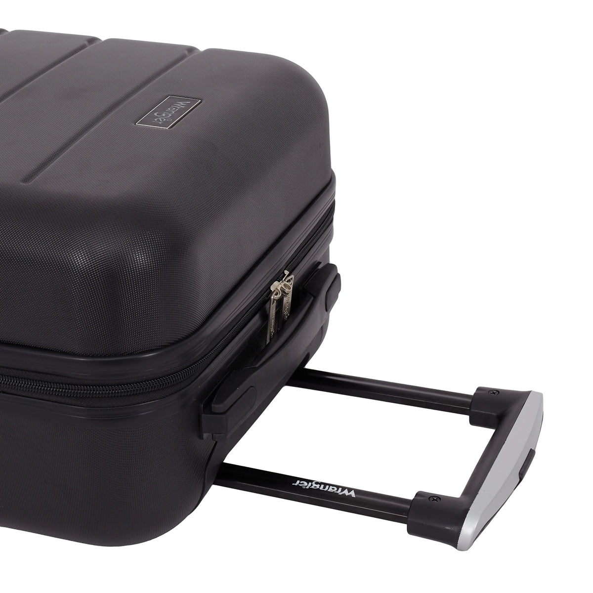 Black 20" Hard-Side Rolling Carry-on Luggage M289