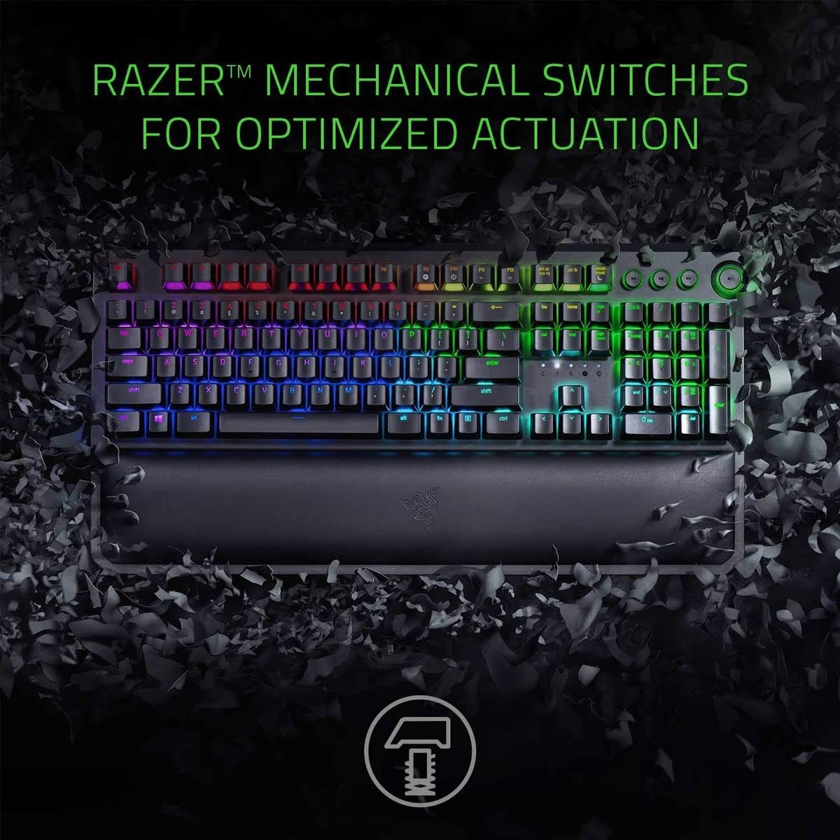 Green Mechanical Switches Mechanical Gaming Keyboard H276