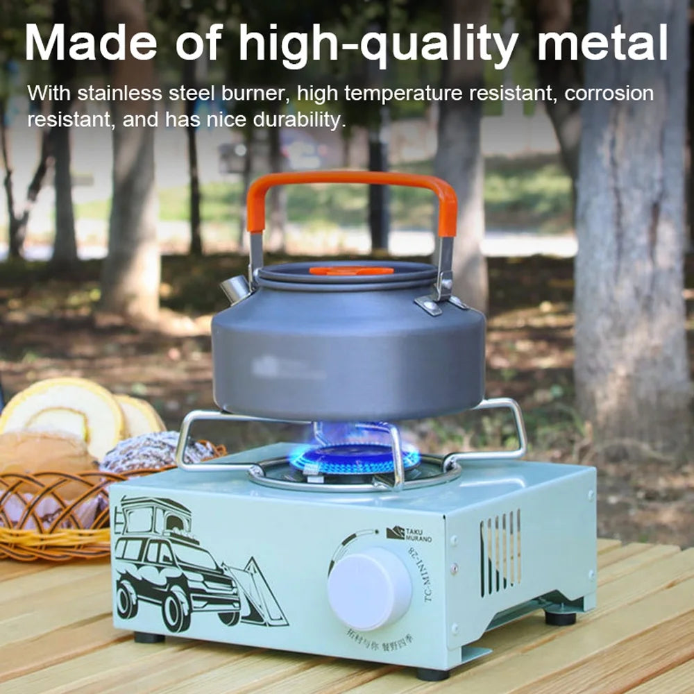 Cassette Portable Gas Butane Stove 2100W with Piezo Ignition K646336