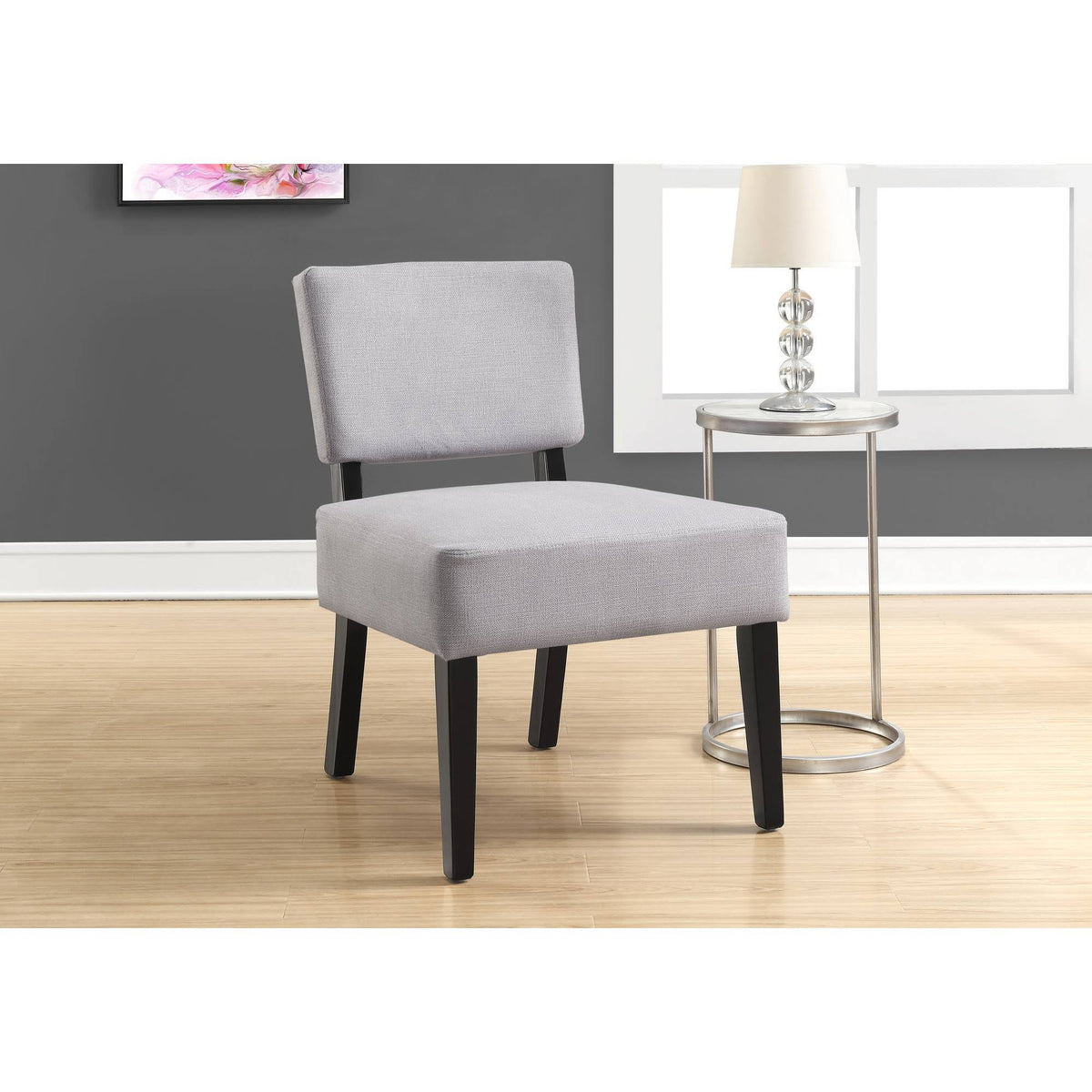 Light Gray Accent Chair C400