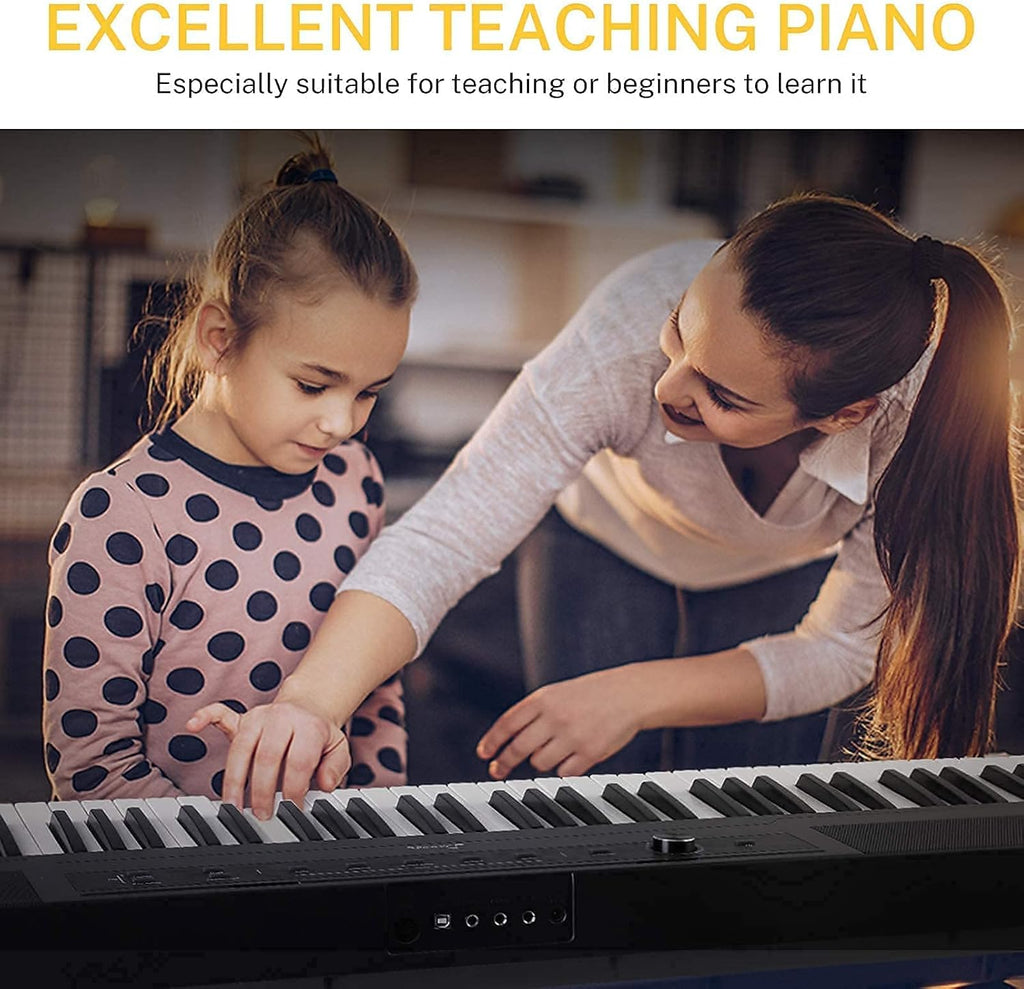 88 Key Digital Piano Keyboard with Sustain Pedal D61174