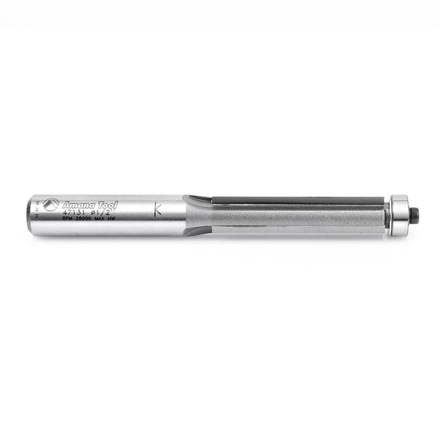 Carbide Tipped Flush Trim 3-Flute Extra-Long Router Bit I3297