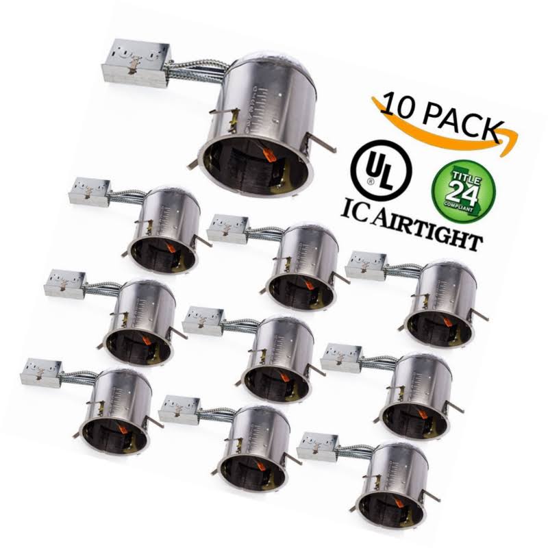 10 Pack 6x22 inch LED Recessed Lighting W4643