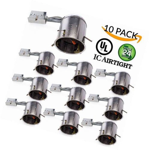 10 Pack 6x22 inch LED Recessed Lighting W4643