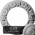 12 1/4x22OD x 7 1/2x22ID x 7/8x22P Ribbon with Bow Ceiling Medallion N671