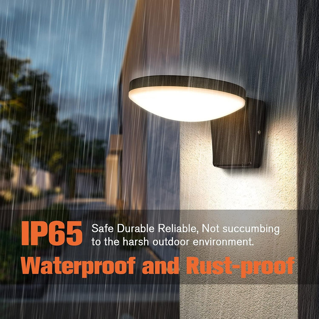 Solar Wall Light LED Outdoor Sconce Exterior Wall Lamp IP65 Waterproof N479919
