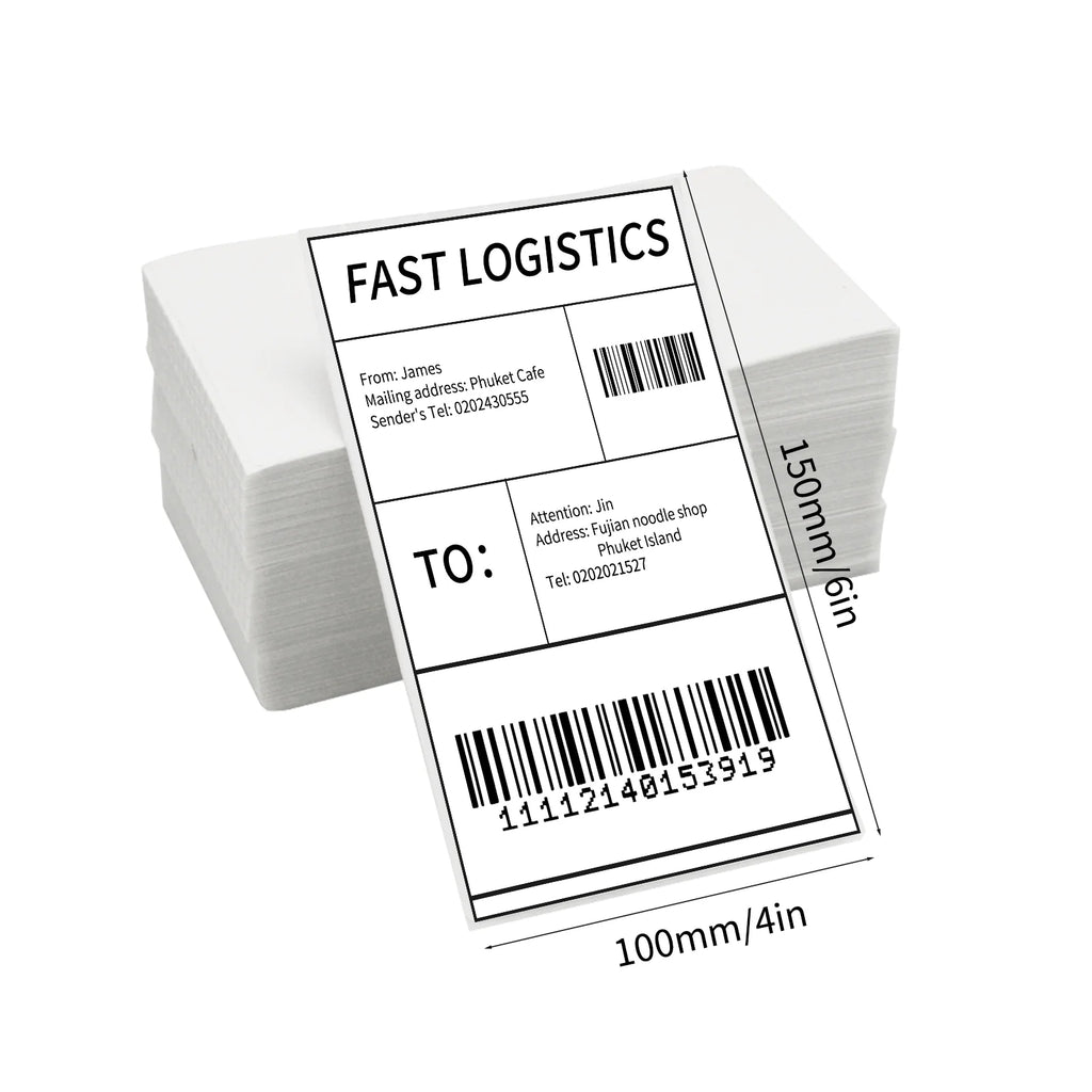 4x6 Thermal Labels 500 Labels U48958