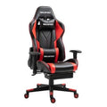 High-Back Portable Racing Chair Red/Black D97842