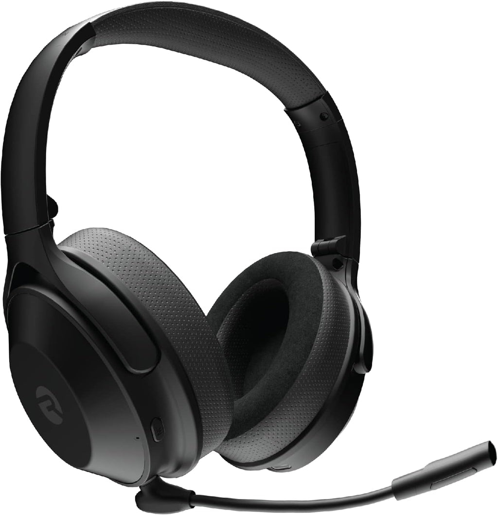 Silver Bluetooth Wireless Headphones with Detachable Mic W518